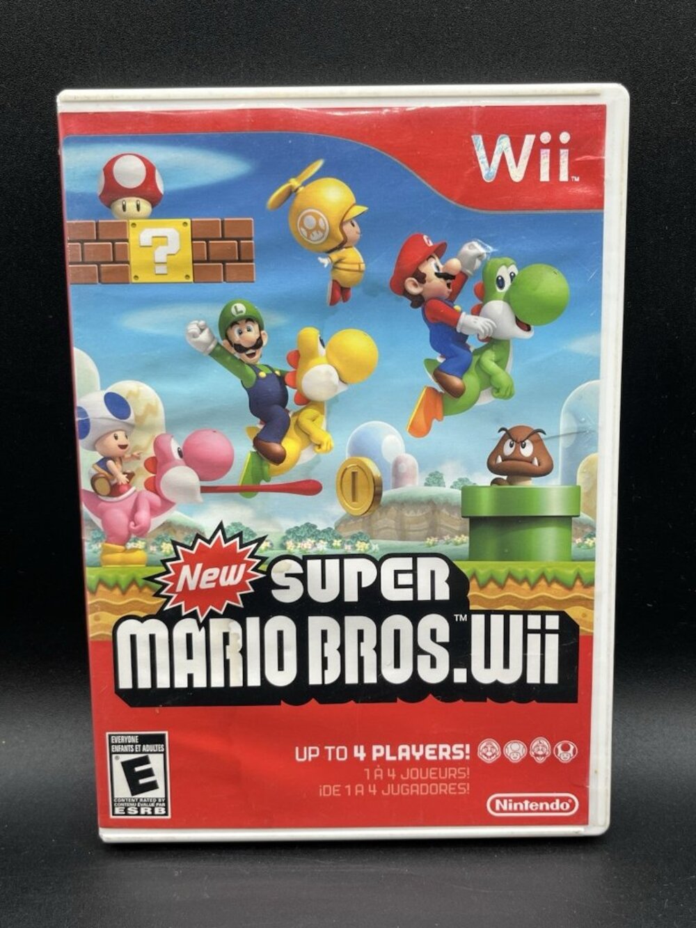 New Super Mario Bros (Nintendo Wii) DISC ONLY, No Manual ✅